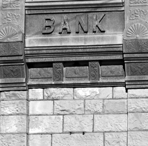 Brick Bank Wall Sign - Web